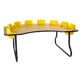 Eight-Seat Toddler Table