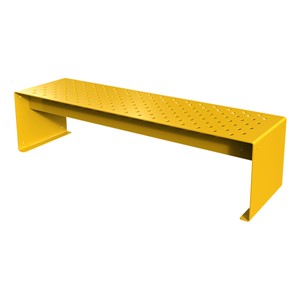 Pasedena Collection Straight Bench (6' L) - Butterscotch
