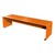 Pasedena Collection Straight Bench (6' L) - Orange