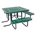 ADA Square Heavy-Duty Picnic Table