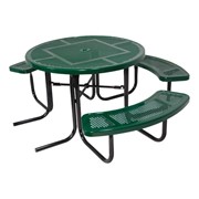 ADA Round Heavy-Duty Picnic Table