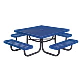 Square Portable Preschool Outdoor Picnic Table