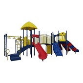 Merry Village Play Structure with Playful Colors