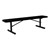 942 Series Park Bench - Shown w/ diamond expanded metal & portable base