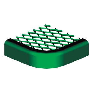 940 Series Bench - Diamond Expanded Metal