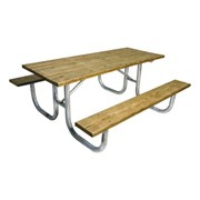 Traditional Rectangle Portable Picnic Table
