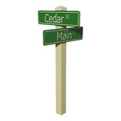 Trike Path Street Sign