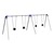Bipod Swing Set w/ Four Toddler Seats
