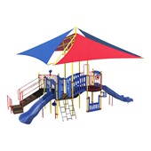 Shadyside Play Structure with Playful Colors