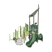 Mystic Cove Play Structure with Natural Colors