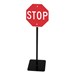 Trike Path Traffic Sign - Stop