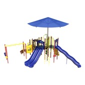 Slide Mountain Shade Play System with Playful Colors