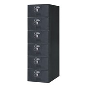 Six-Door Quiet Economy Lockers