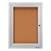 Enclosed Bulletin Board w/ One Door