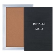 Three-in-One Enclosed Combo Board w/ Aluminum Frame