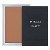 Three-in-One Enclosed Combo Board w/ Aluminum Frame