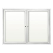 Outdoor Enclosed Dry Erase Board w/ Two Doors