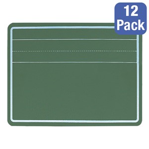 Penmanship Chalkboard Lapboard - Shown w/ one set of ledger lines