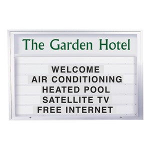 Economy Single-Sided Outdoor Readerboard