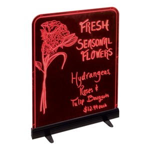 Illuminated Edge Lit Board