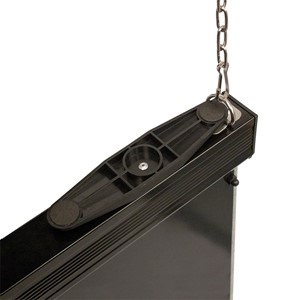 Illuminated Edge Lit Board - Hanger detail