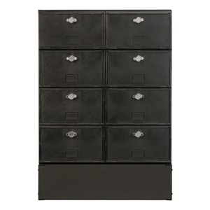 Cell Phone & Laptop Lockers - 8 Lockers<br>Shown w/ optional base