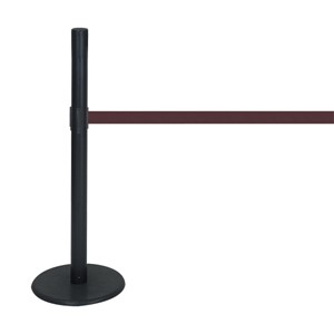 ADA-Compliant Belt Stanchion - Shown w/ black post