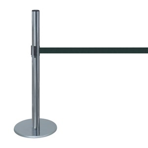 ADA-Compliant Belt Stanchion - Chrome