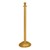 Majestic Series Rope Stanchion - Gold Anodized