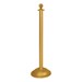 Majestic Series Rope Stanchion - Gold Anodized