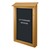 Single-Door Letterboard Outdoor Message Center