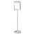 Heavy Duty Series Post Mount Sign Frame<br>Stand not included
