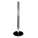 2 1/2" Sign Post - Shown w/ black scuff-proof base