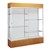 Reliant Series Display Case - Shown w/ optional cornice lighting fixture