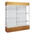 Reliant Series Display Case - Shown w/ optional cornice lighting fixture