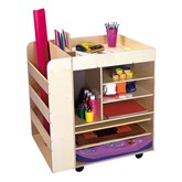Rolling Art Cart