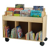 Two-Sided Library Cart