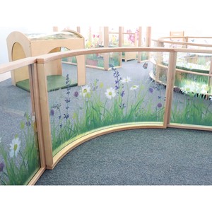 Nature View Curved Divider Panel