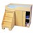 Toddler Changing Table w/ Stow-Away Steps