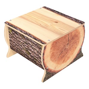 Nature View Live Edge Small Log Bench - 10" H