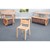 Nature View Live Edge Chair - 14" H