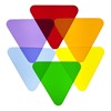 Color Wheel Acrylic Shapes