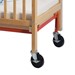 Evacuation Caster Set for Adjustable-Bottom Safety Crib