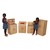 Colorful Play Kitchen – Complete Set - Natural