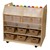 Trolley Art Cart w/ Translucent Trays