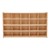 20-Tray Wooden Storage Unit - Unassembled & w/o Trays