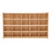 20-Tray Wooden Storage Unit - Unassembled & w/o Trays