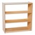 Clear Back Bookshelf - 36 3/4" H