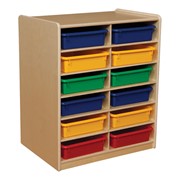 Three-Inch Letter Tray Mobile Storage Unit