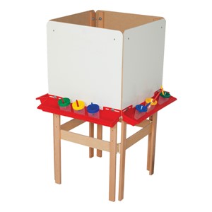 Four-Sided Easel w/ Markerboard